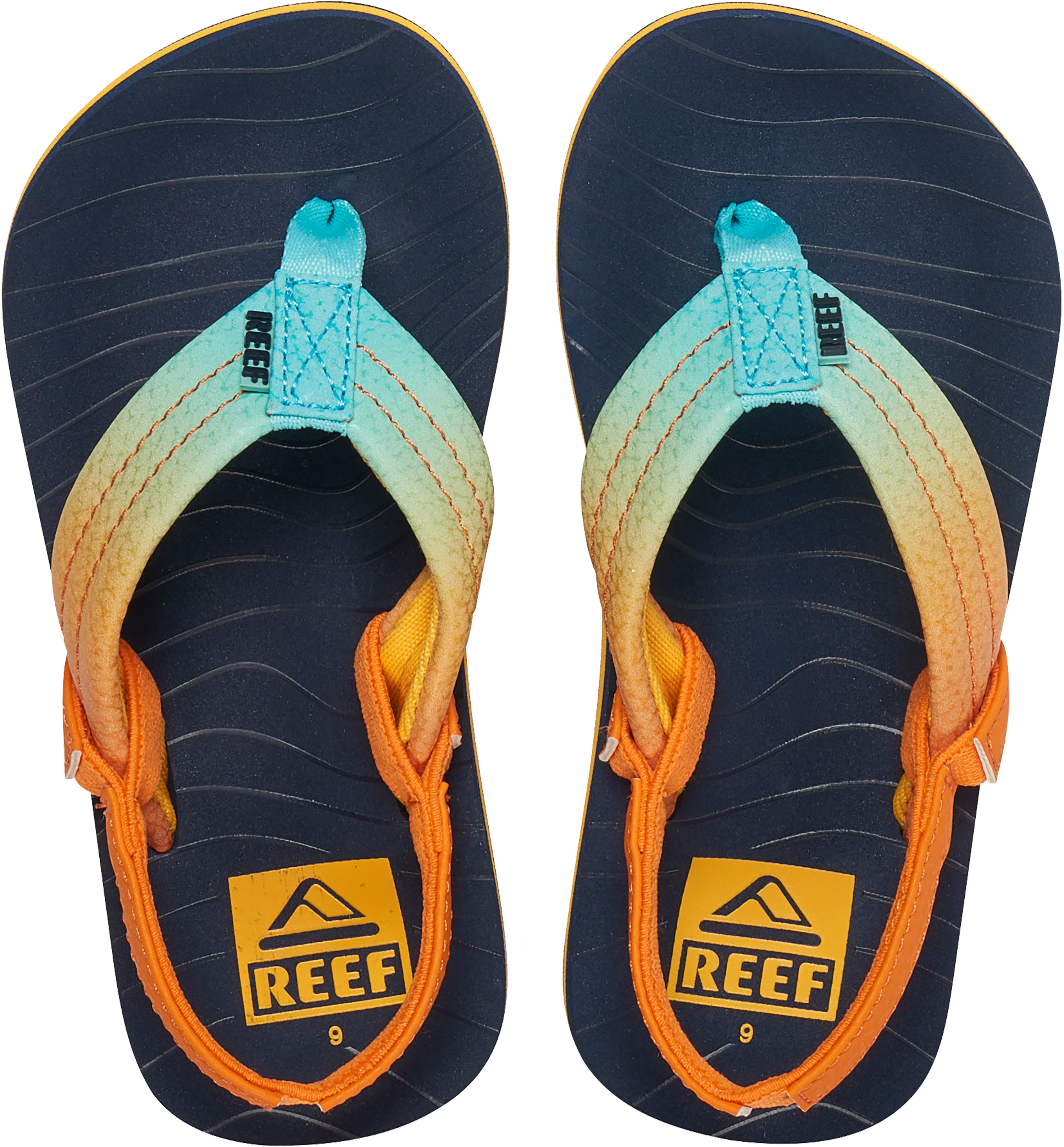 Kids reef flip best sale flops