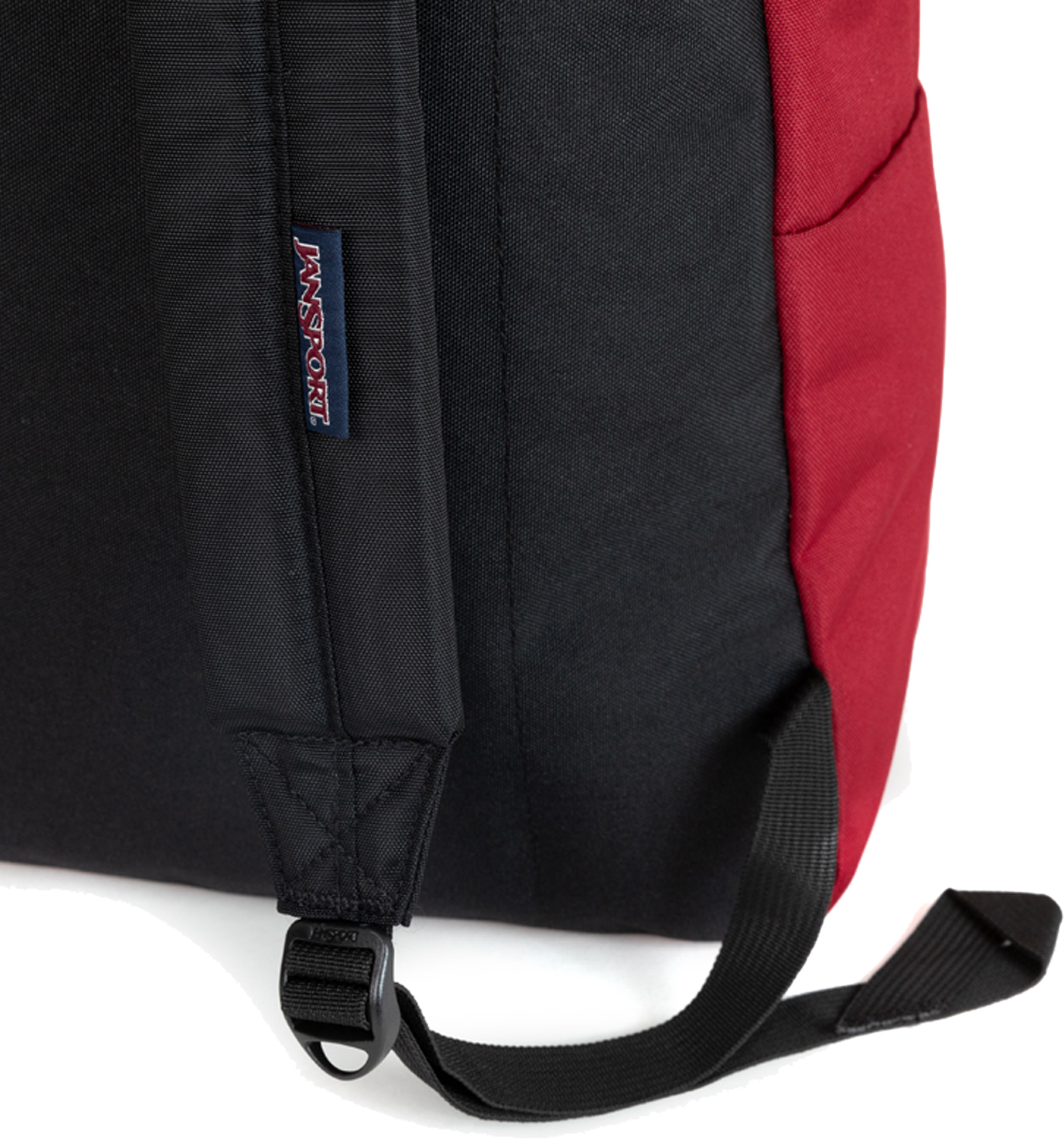 Dark red jansport outlet backpack