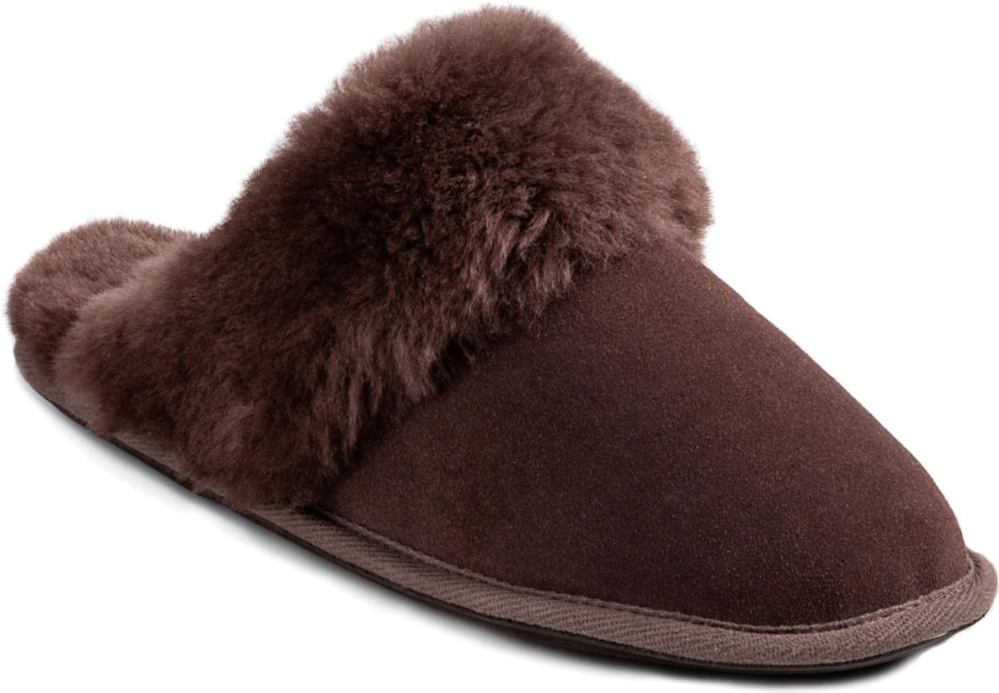 Just Sheepskin Mens Louis Sheepskin Slipper Chestnut UK Size 10