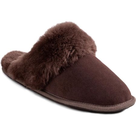 Just Sheepskin Duchess Dual Sized Mule Slippers UK Stock Shipped from Cornwall