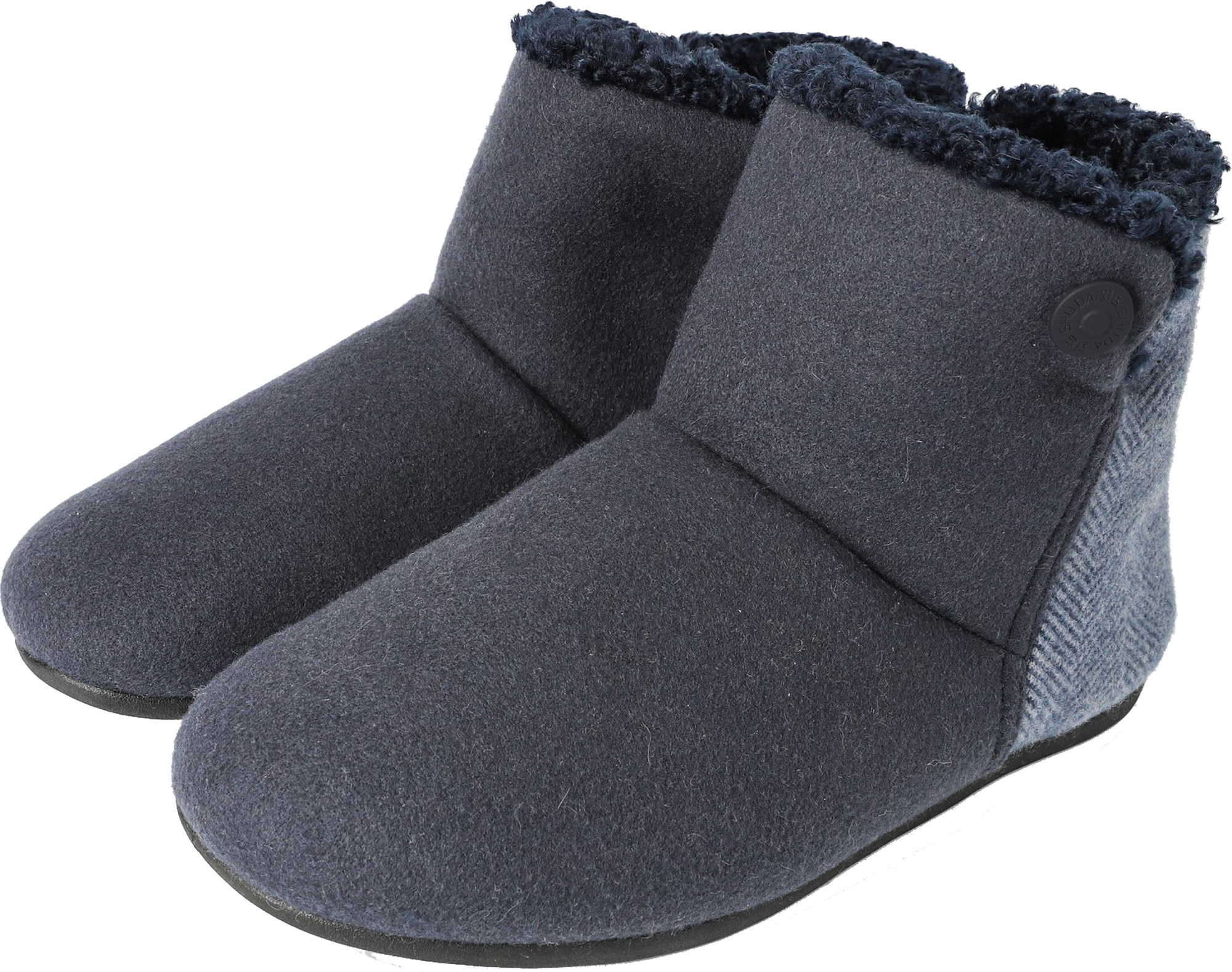 Fluffy slipper boots online mens