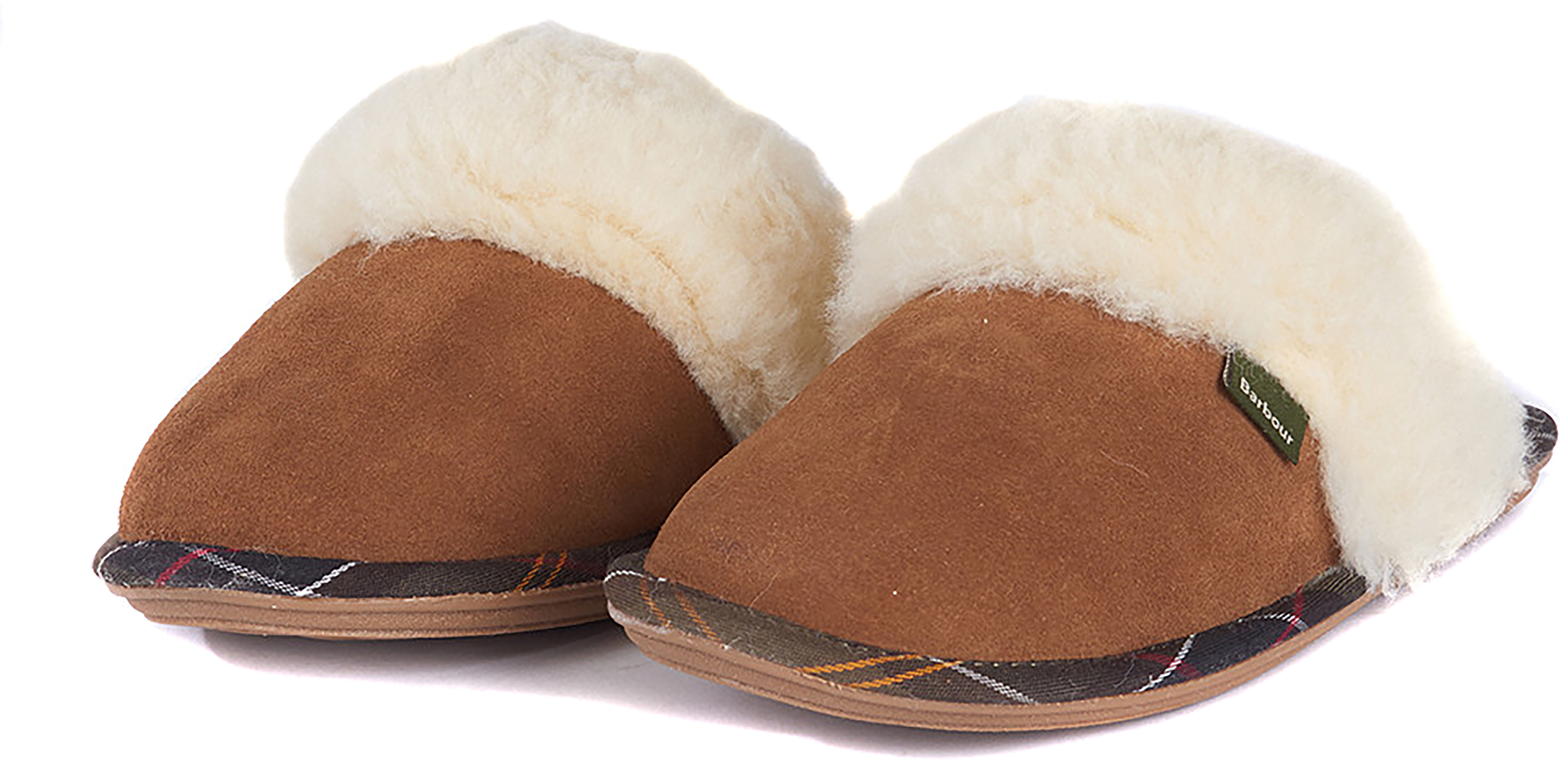 Barbour store sheepskin slippers