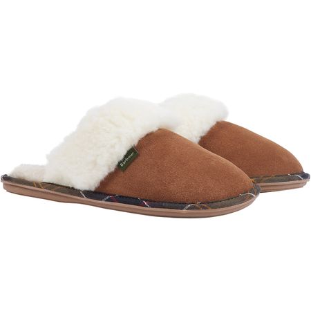 Barbour Lydia Suede Mule Slipper UK Stock Shipped from Cornwall