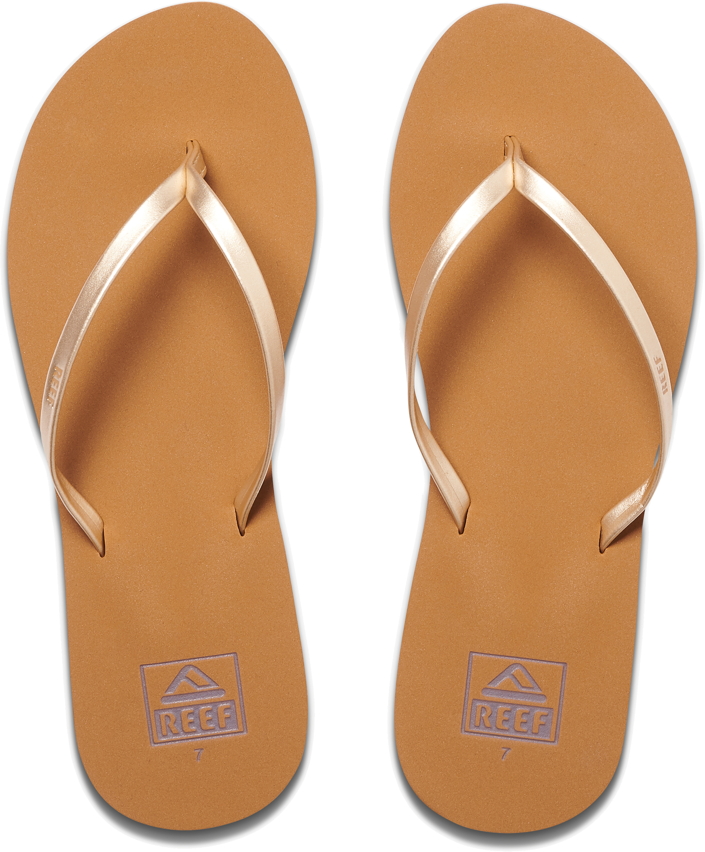 Reef metallic store flip flop