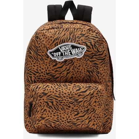 Vans realm deals leopard print backpack