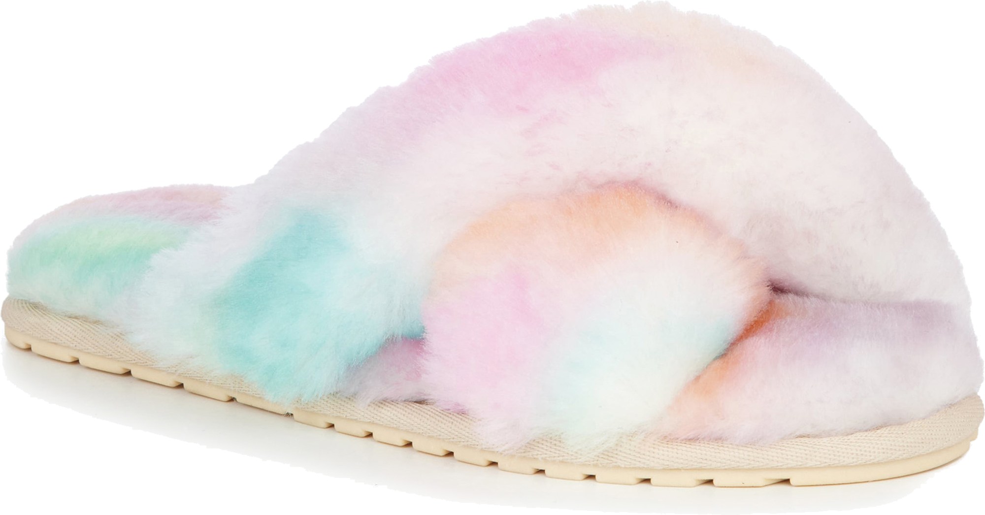 Fluffy slippers emu hot sale