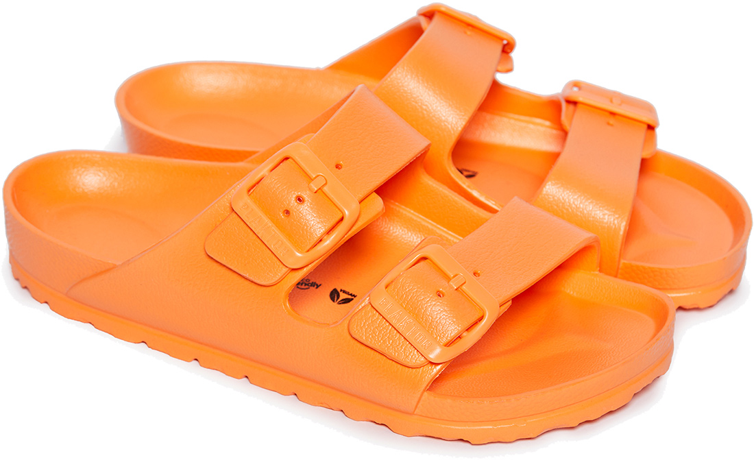 Orange clearance birkenstocks sale