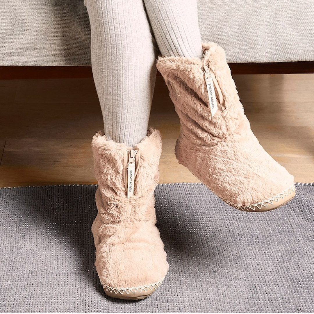 Long slipper clearance boots