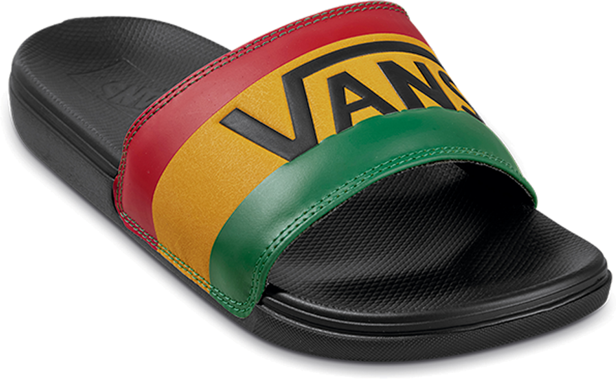 Vans on sale black slides