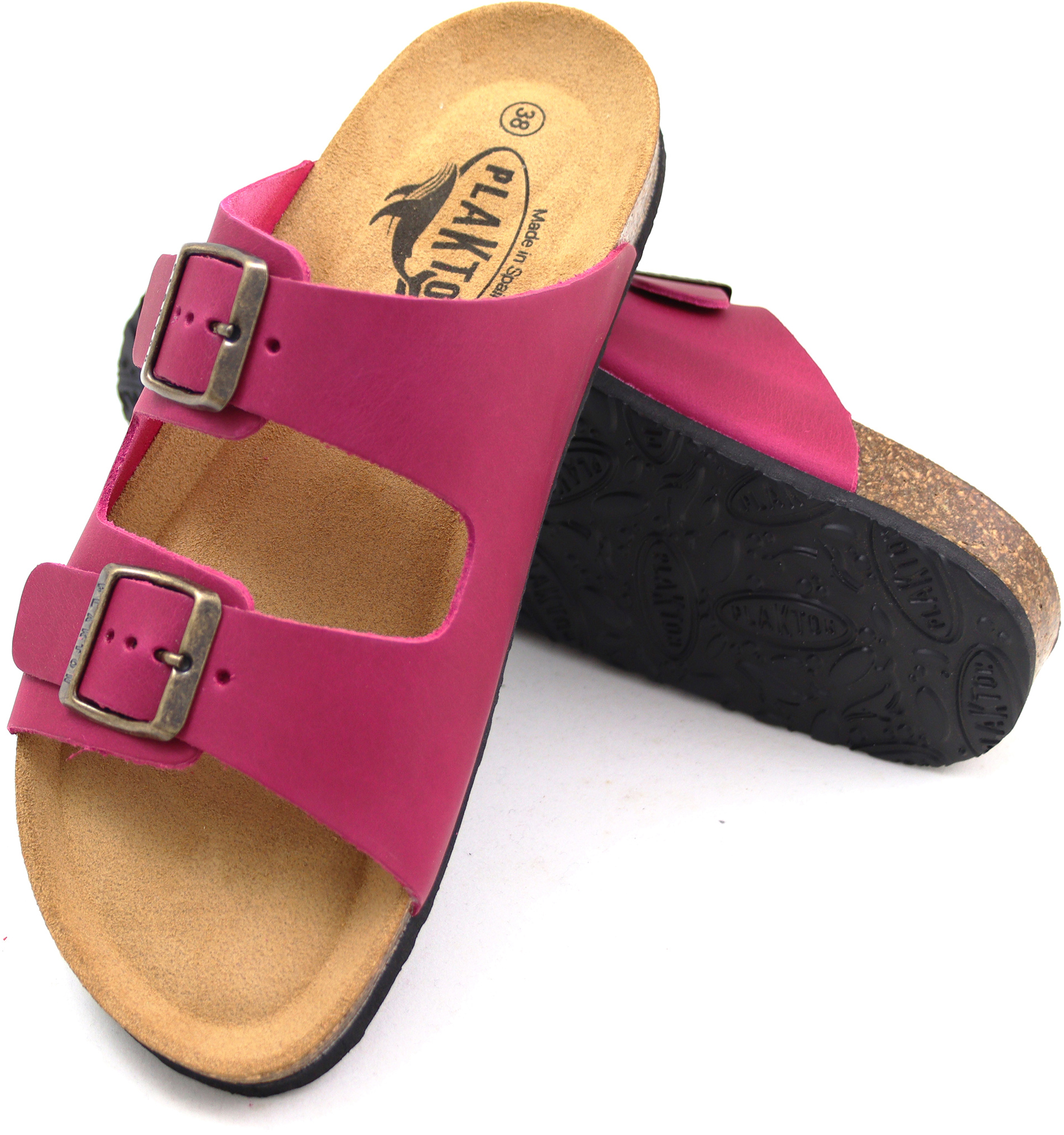 Pink sandals size on sale 8