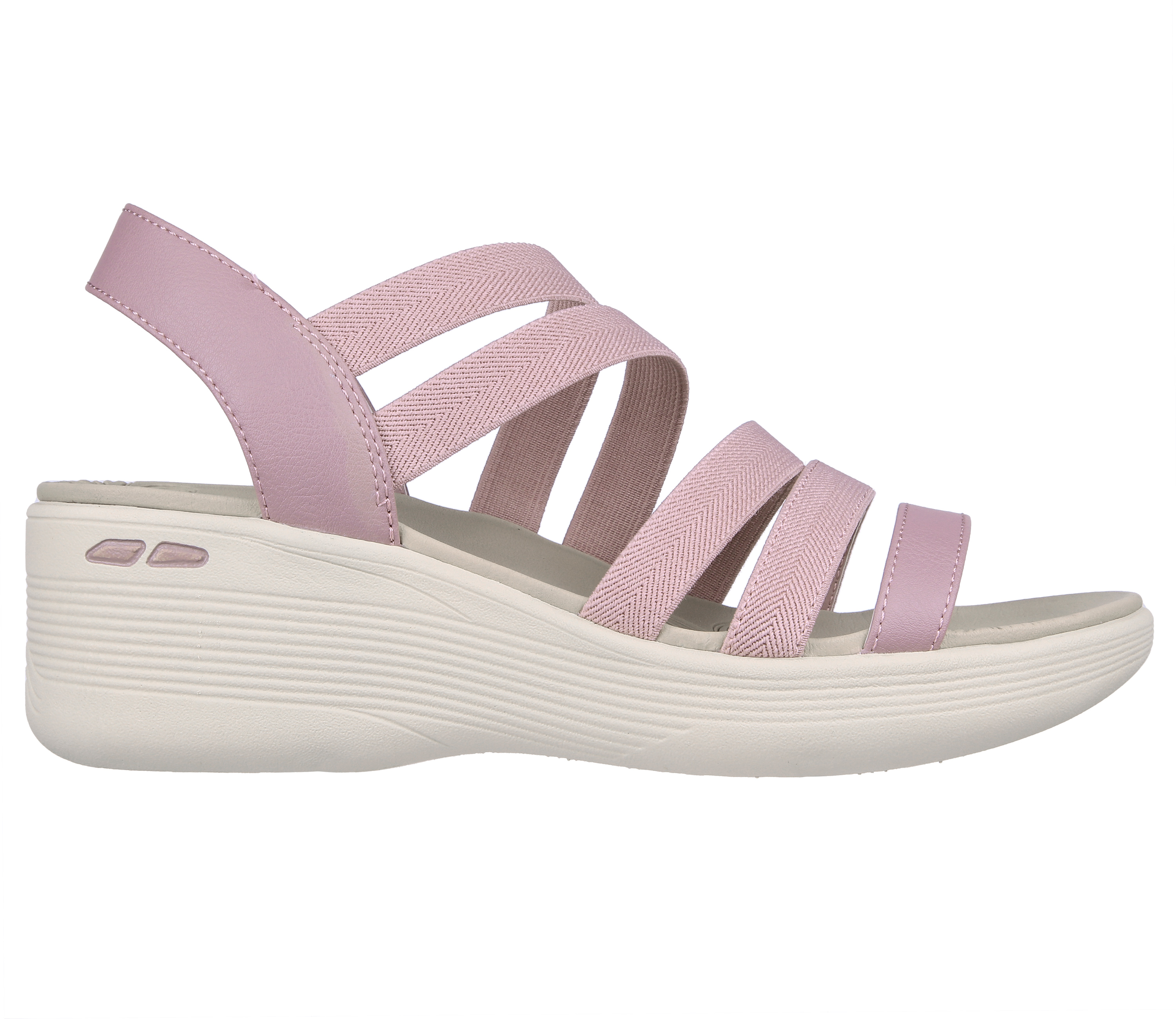 Skechers womens young on sale at heart wedge sandals