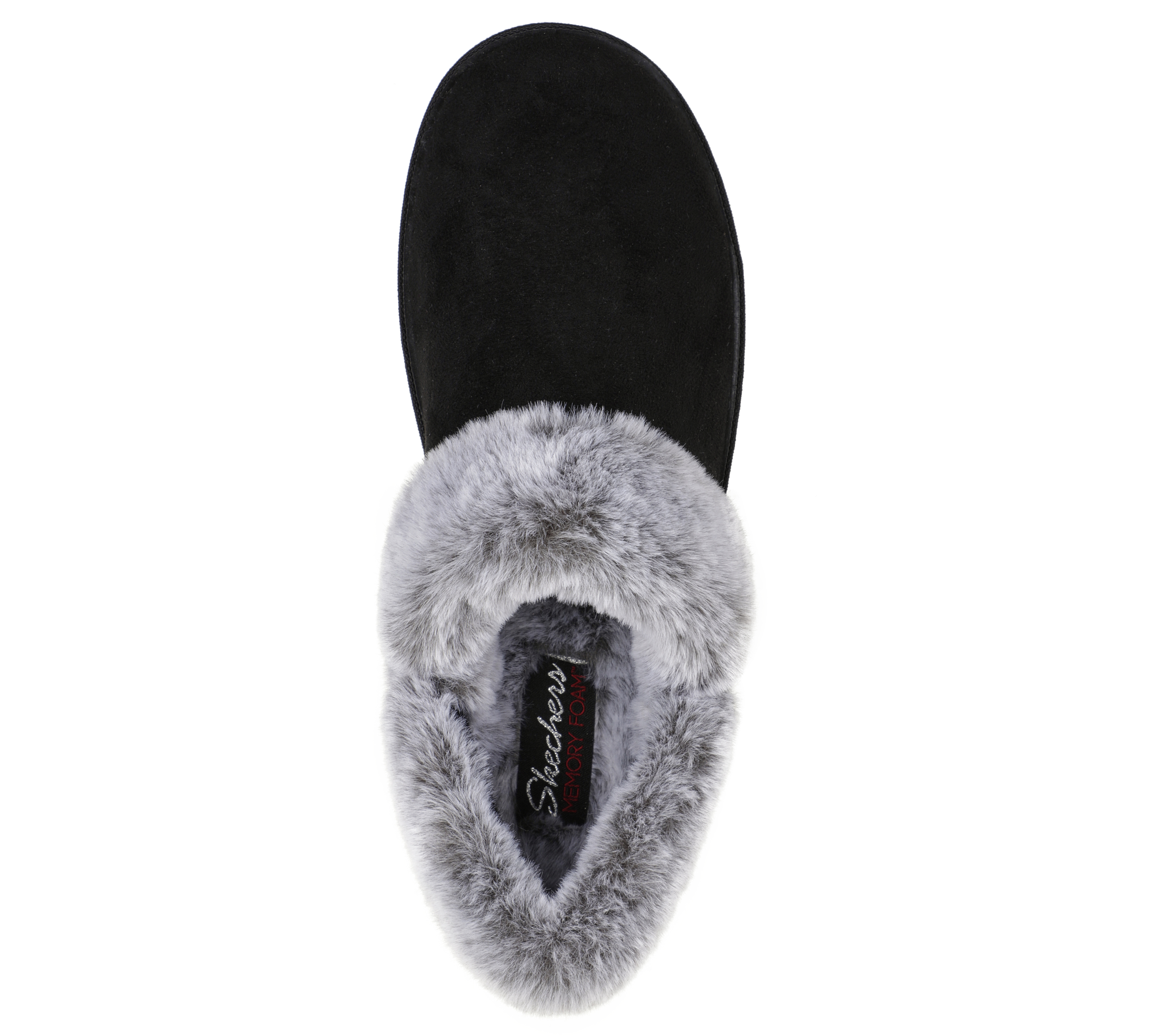 Skechers memory outlet fur slippers