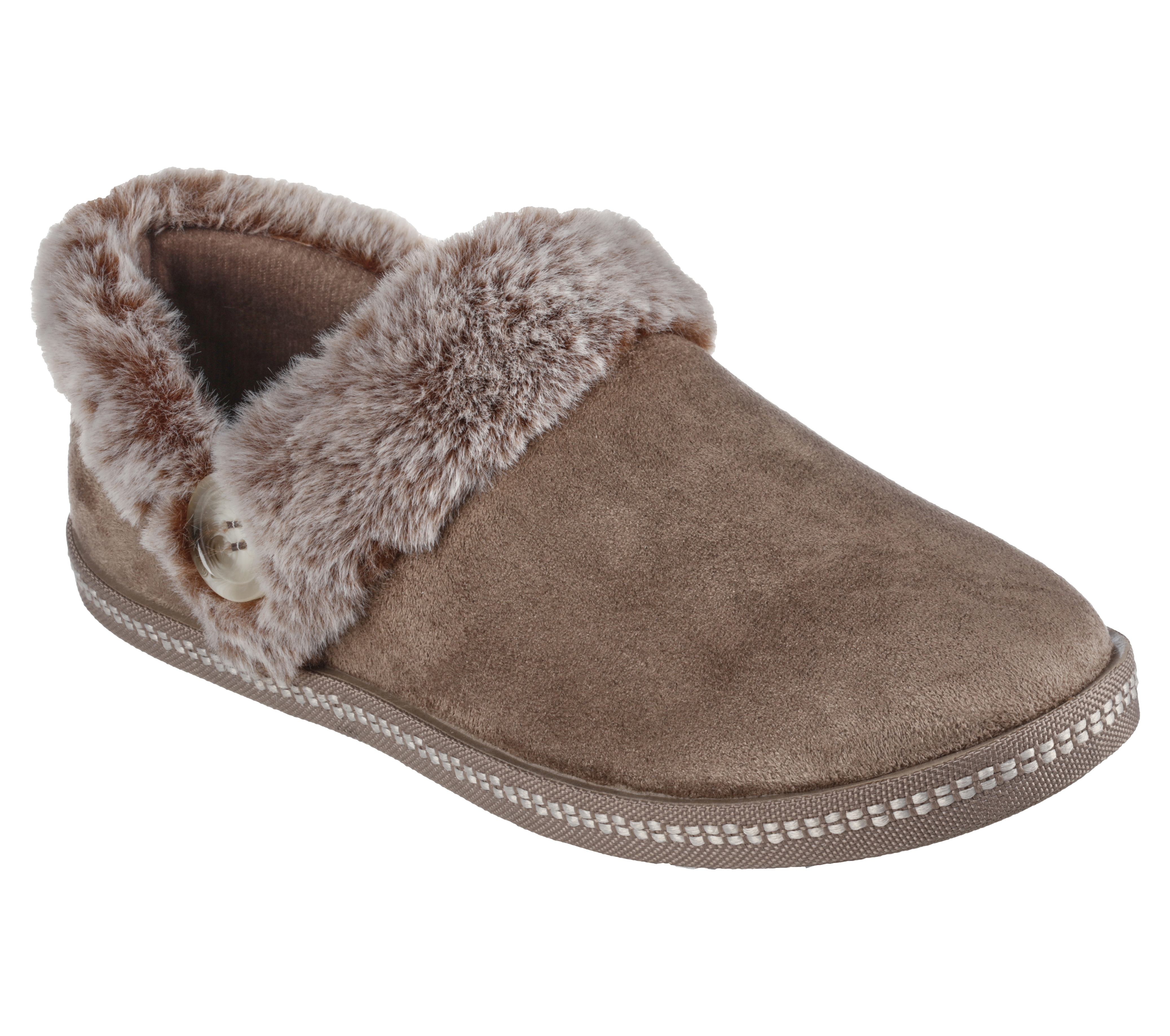 Skechers Dark Taupe Cozy Campfire Fresh Toast size 7