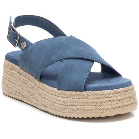 Blue best sale espadrille sandals