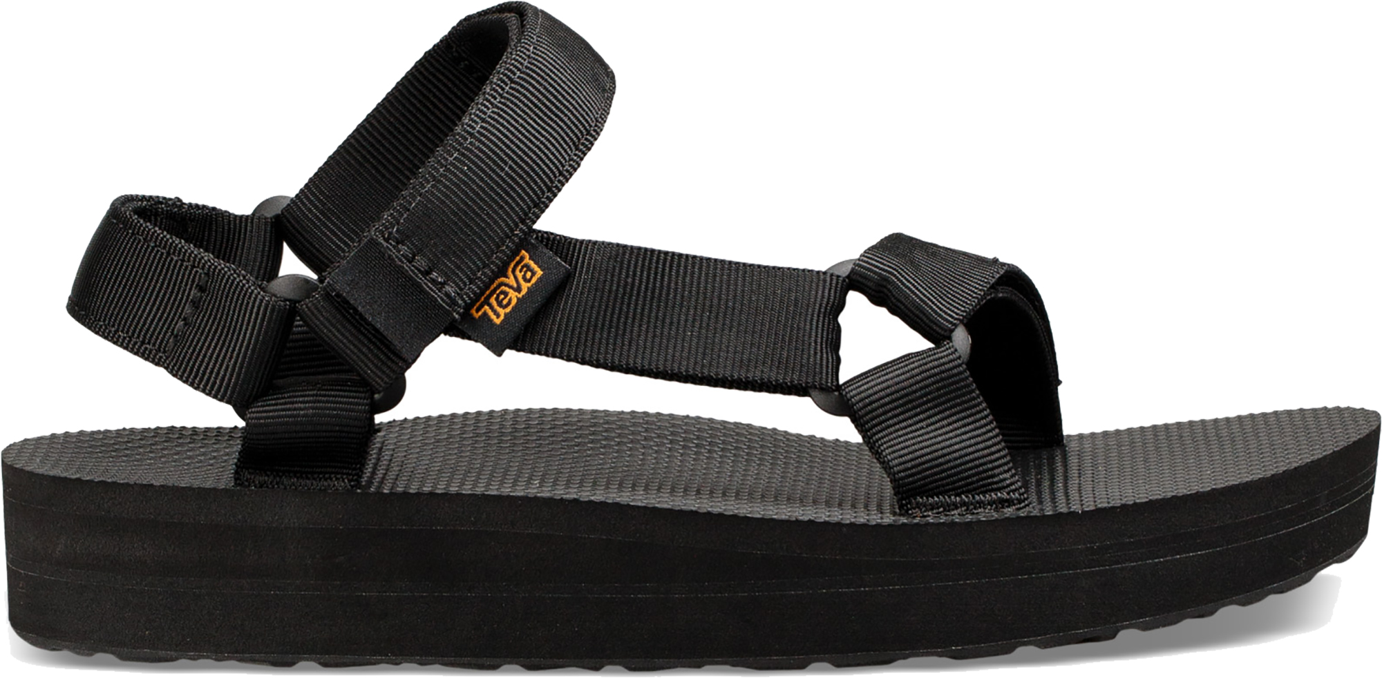 teva sandals no back strap