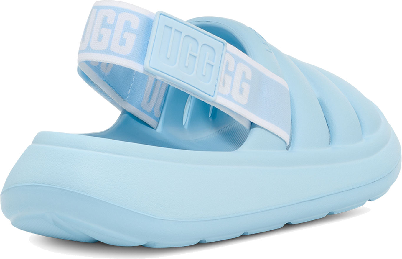 Blue best sale ugg sandals