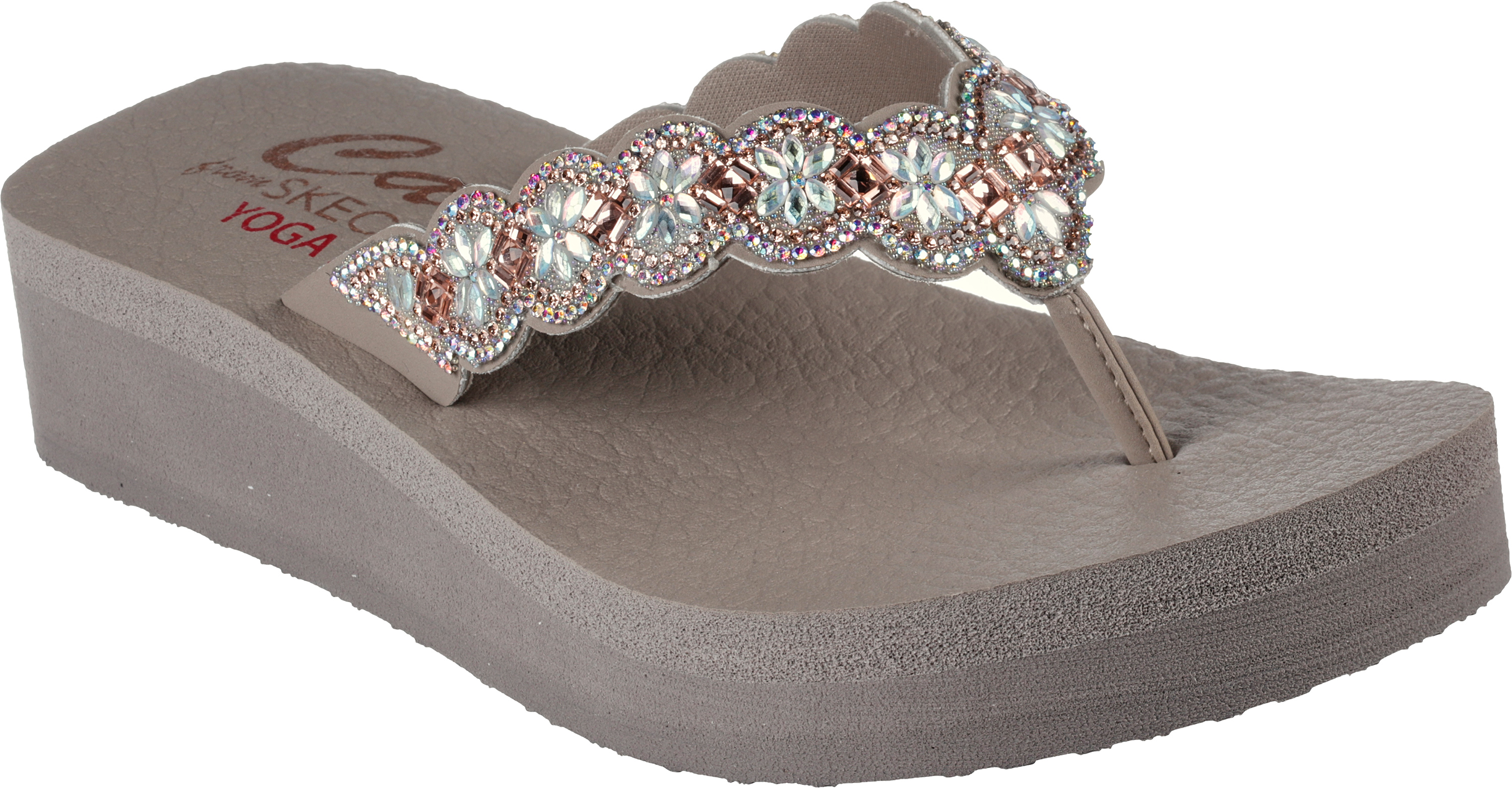 Skechers wedge 2024 flip flops uk