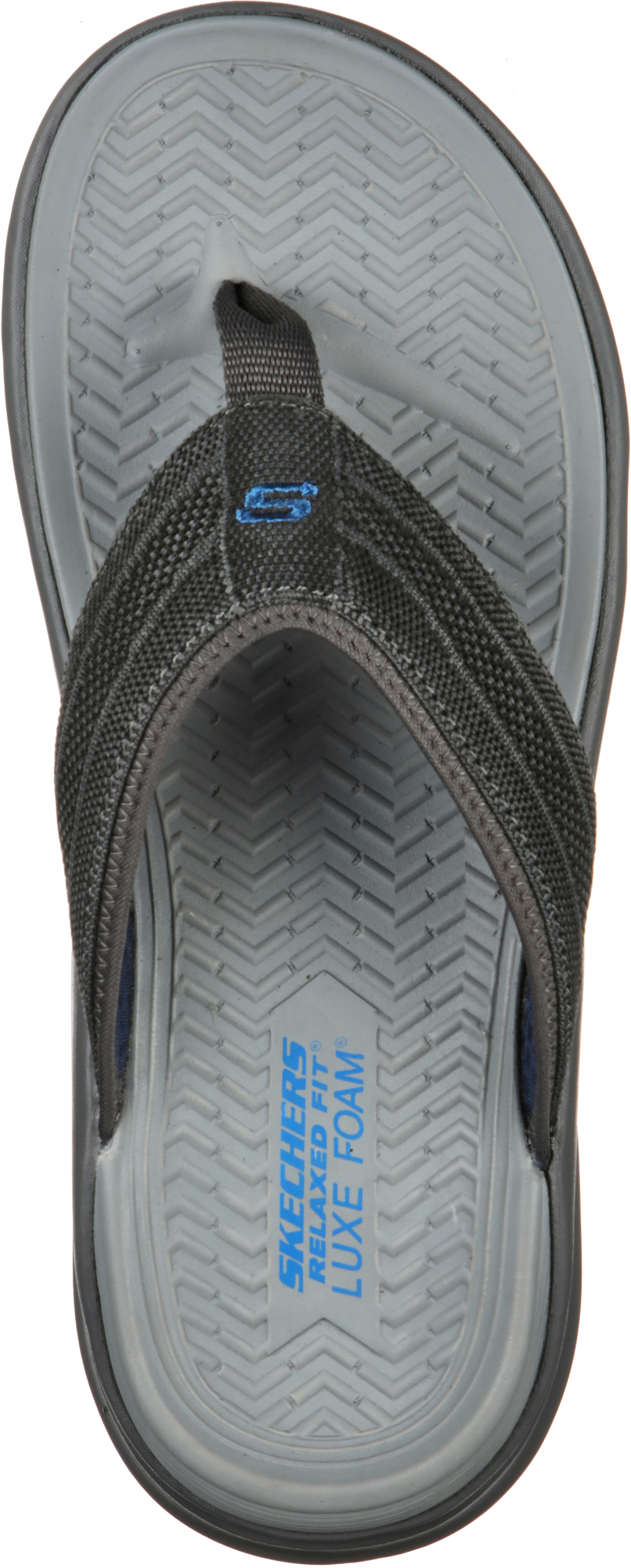 Skechers men's memory shop foam flip flops