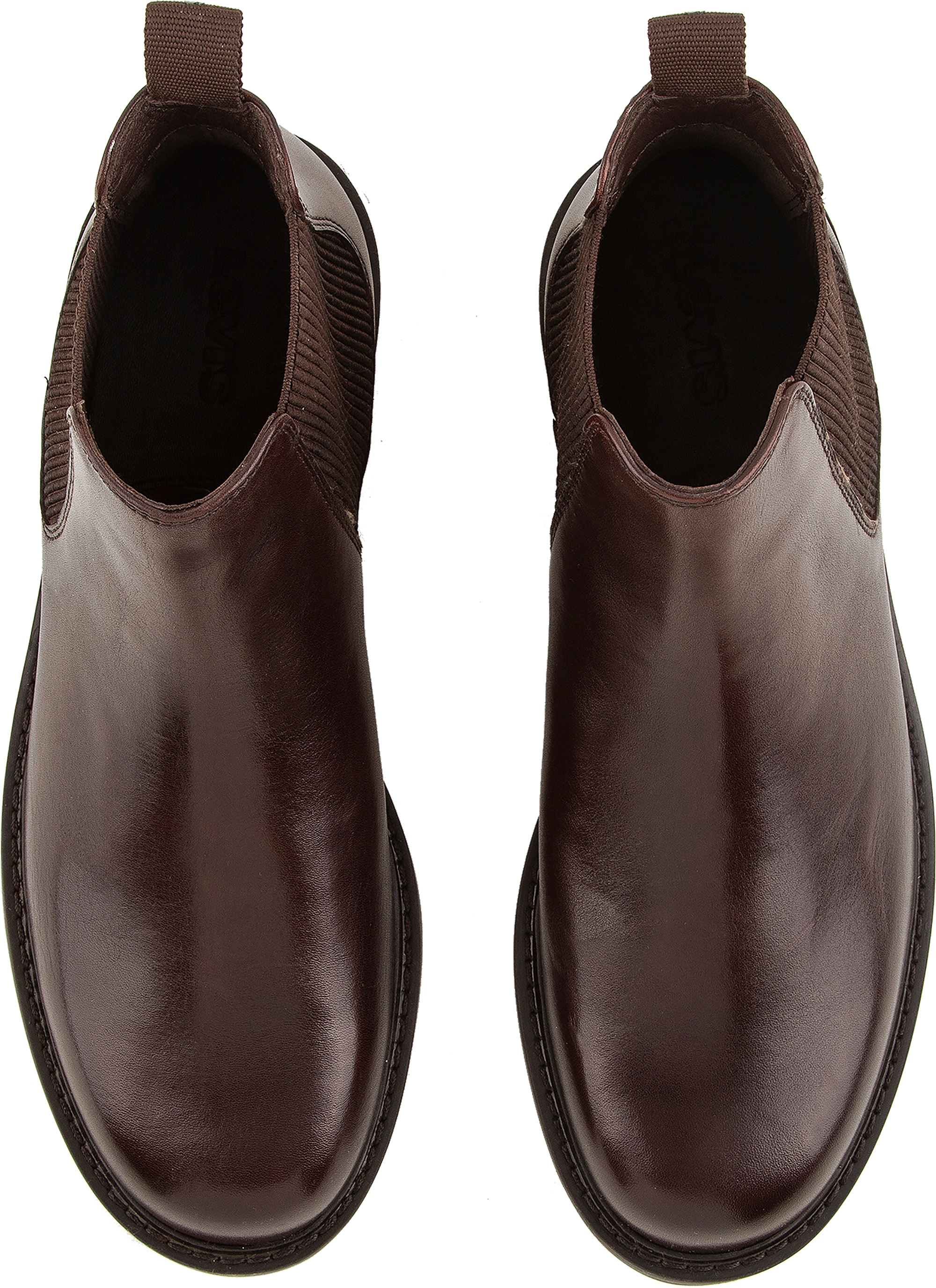 Levis Amos Leather Chelsea Boots UK Stock Shipped from Cornwall BootShop