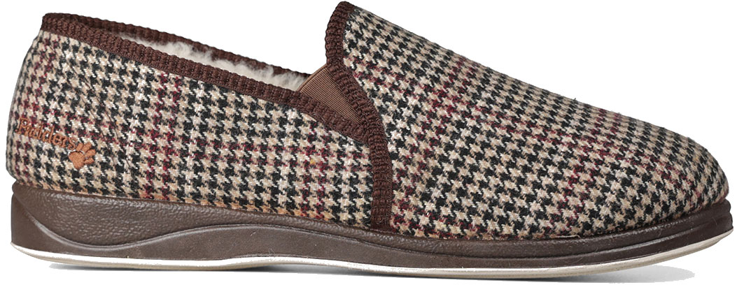 Brown Houndstooth