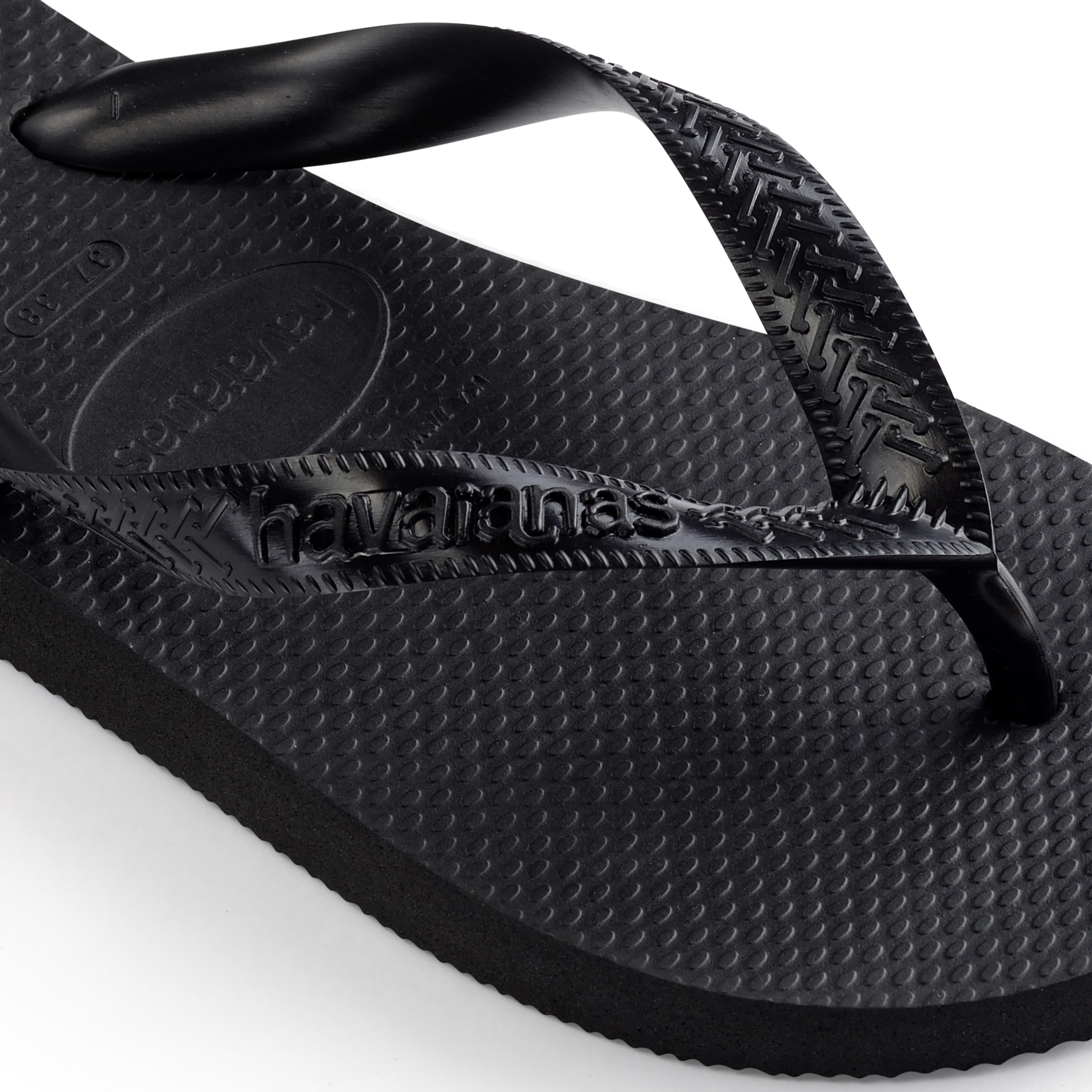 Kids Black Havaianas Flip Flops  UK Stock, Shipped from Cornwall