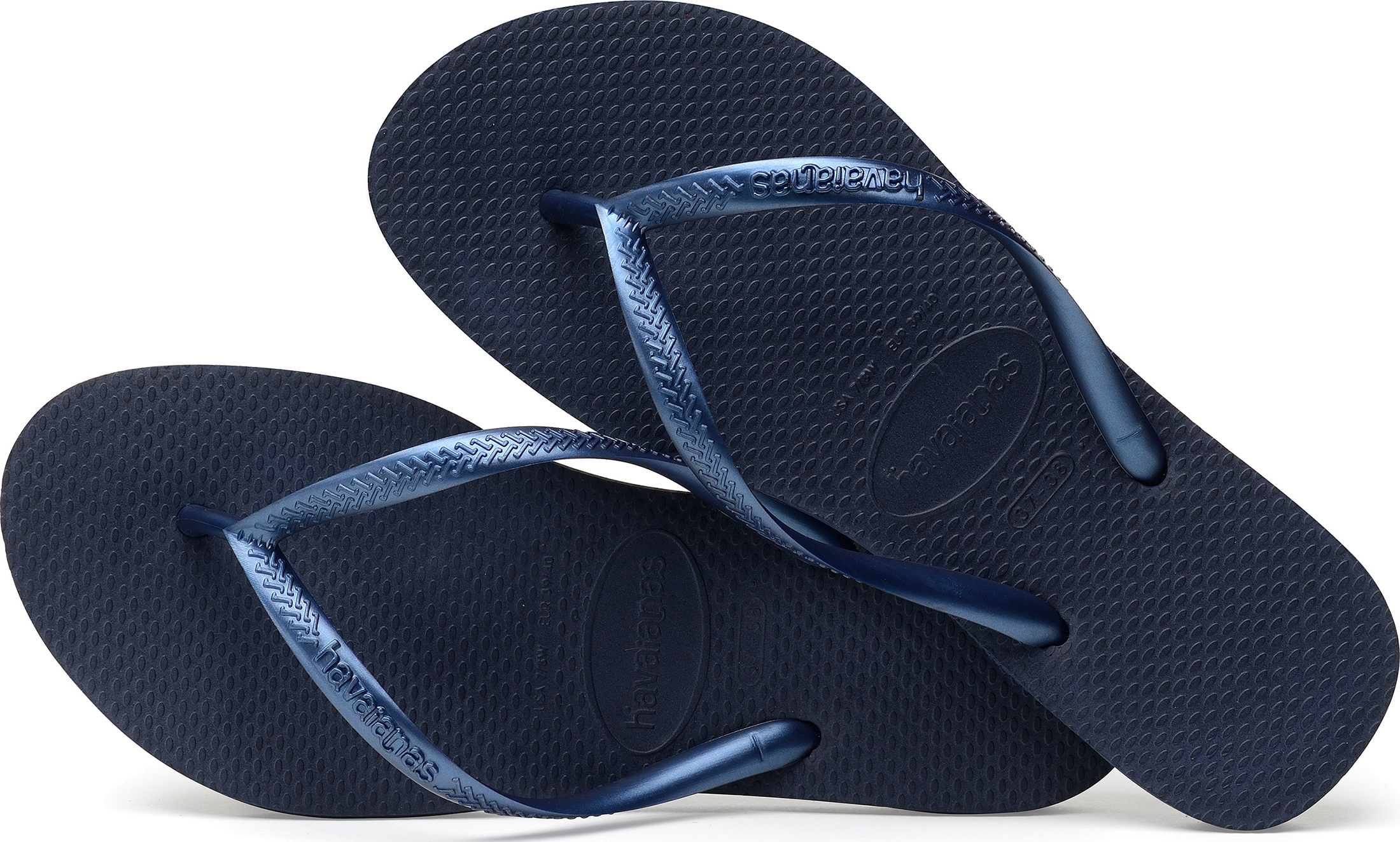 Dark blue hot sale flip flops