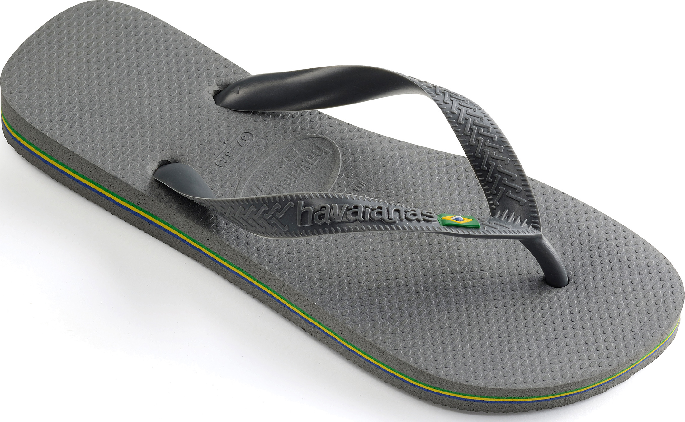 Mens grey havaianas hot sale flip flops