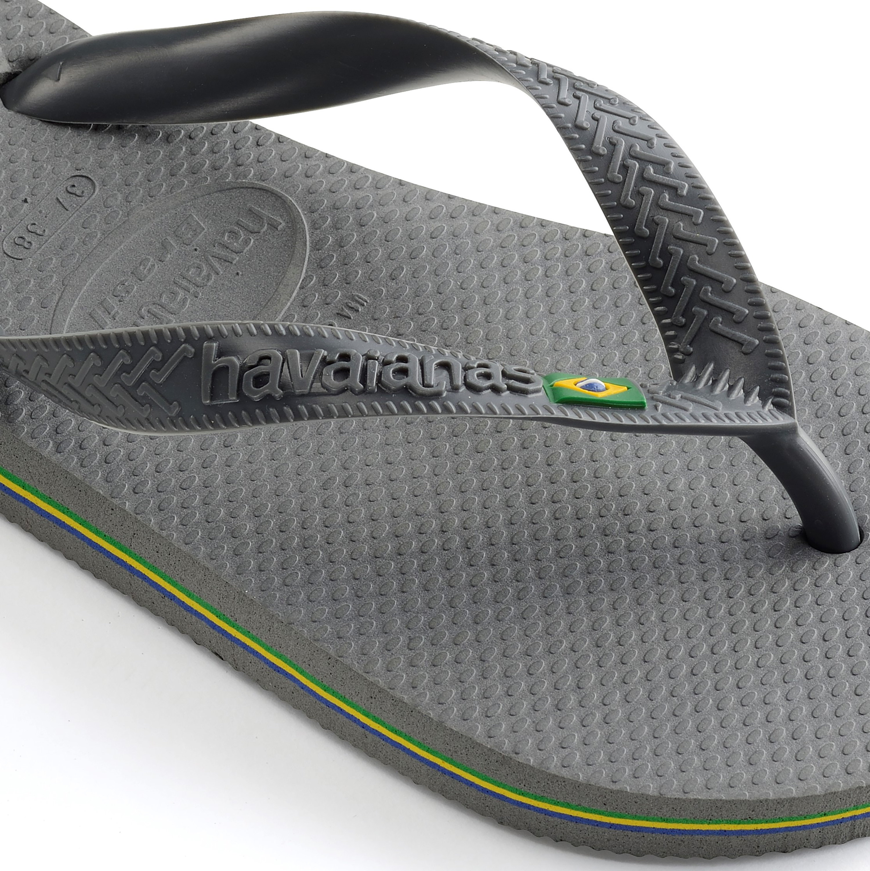 Mens grey havaianas cheap flip flops