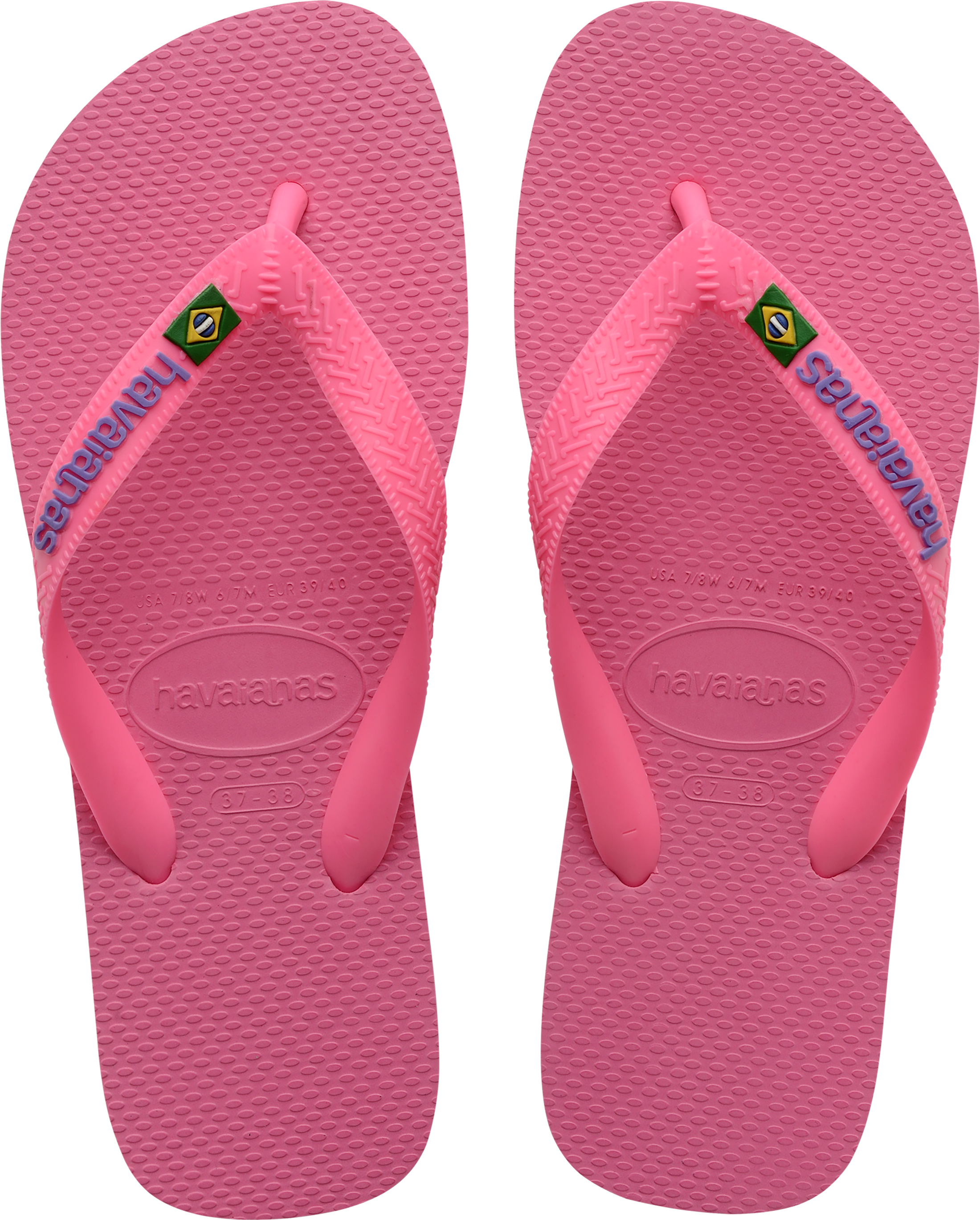 Havaianas Girl's Slim Flip Flop Sandal - Crystal Rose, Size 10