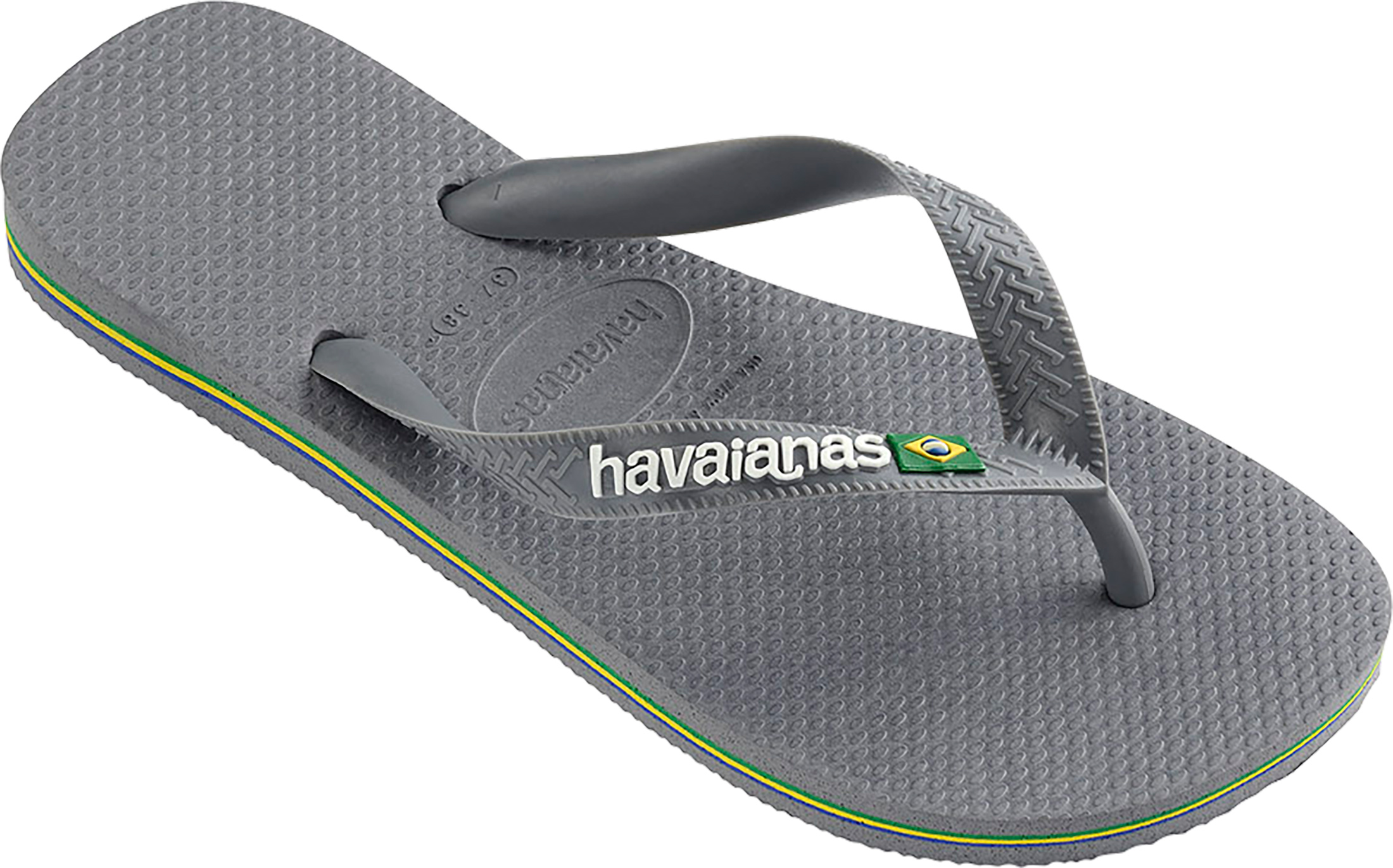 Havaianas Brasil flip flops in grey