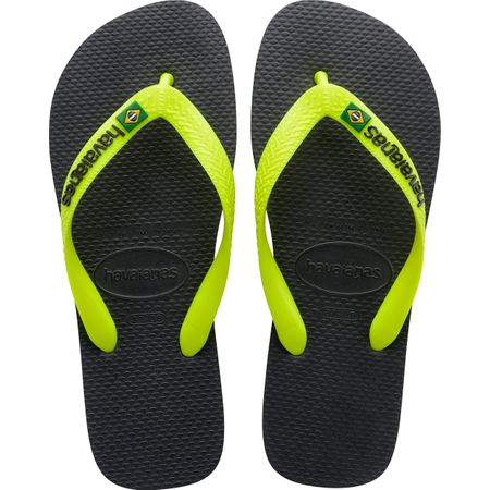 Havaianas Kids Brazil Logo Flip Flops