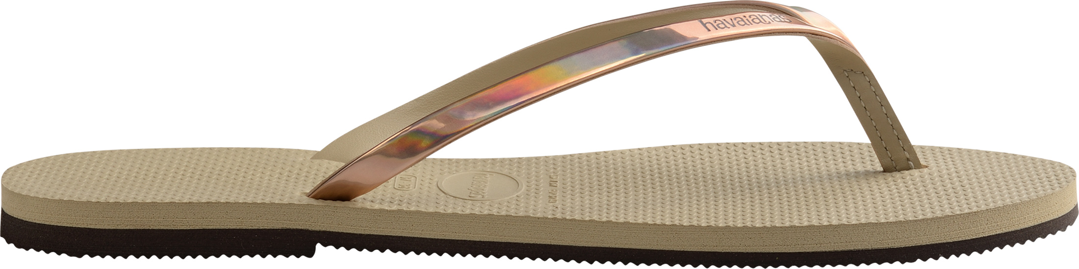 Havaianas you metallic cheap rose gold