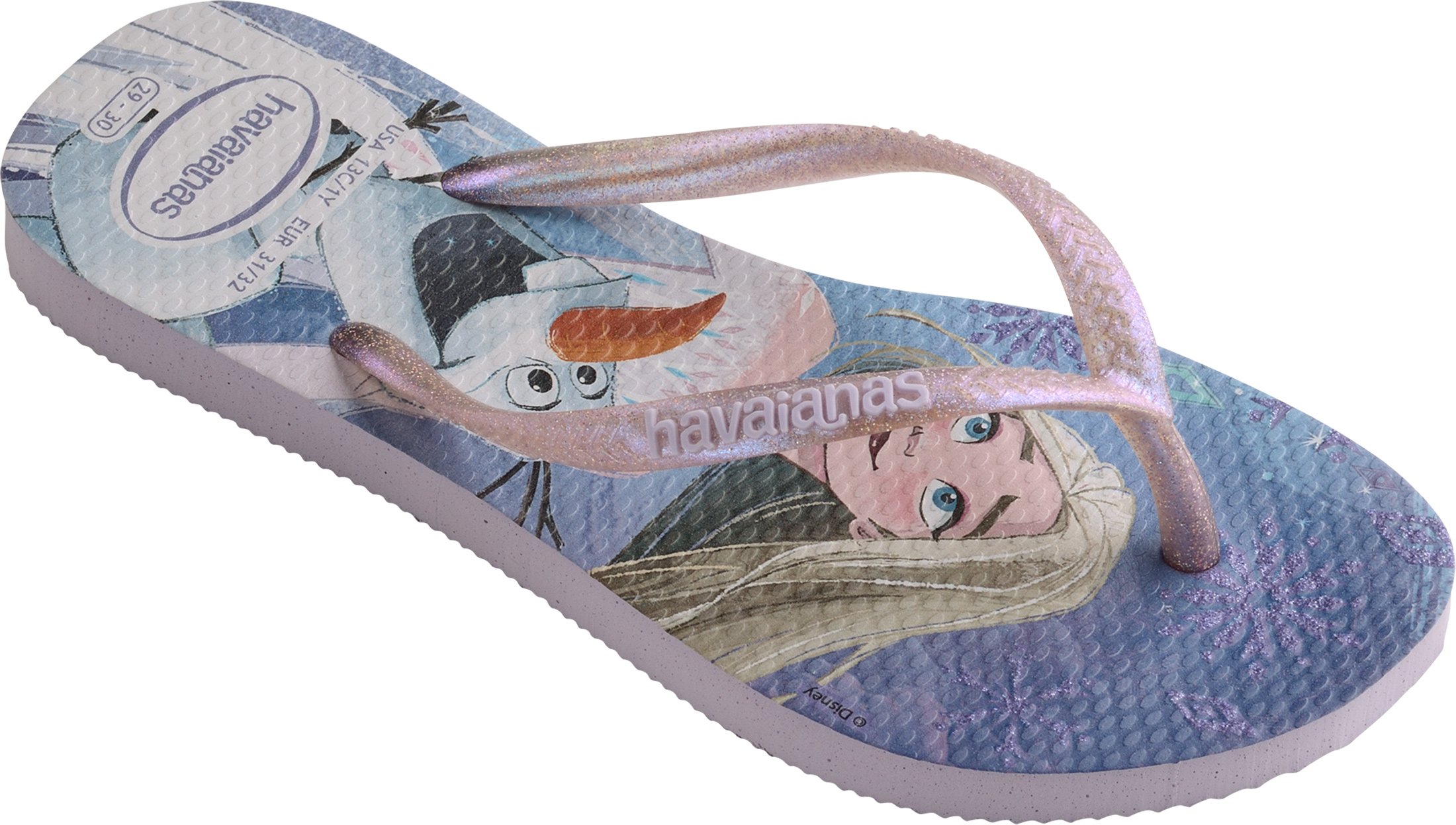 Havaianas frozen best sale flip flops