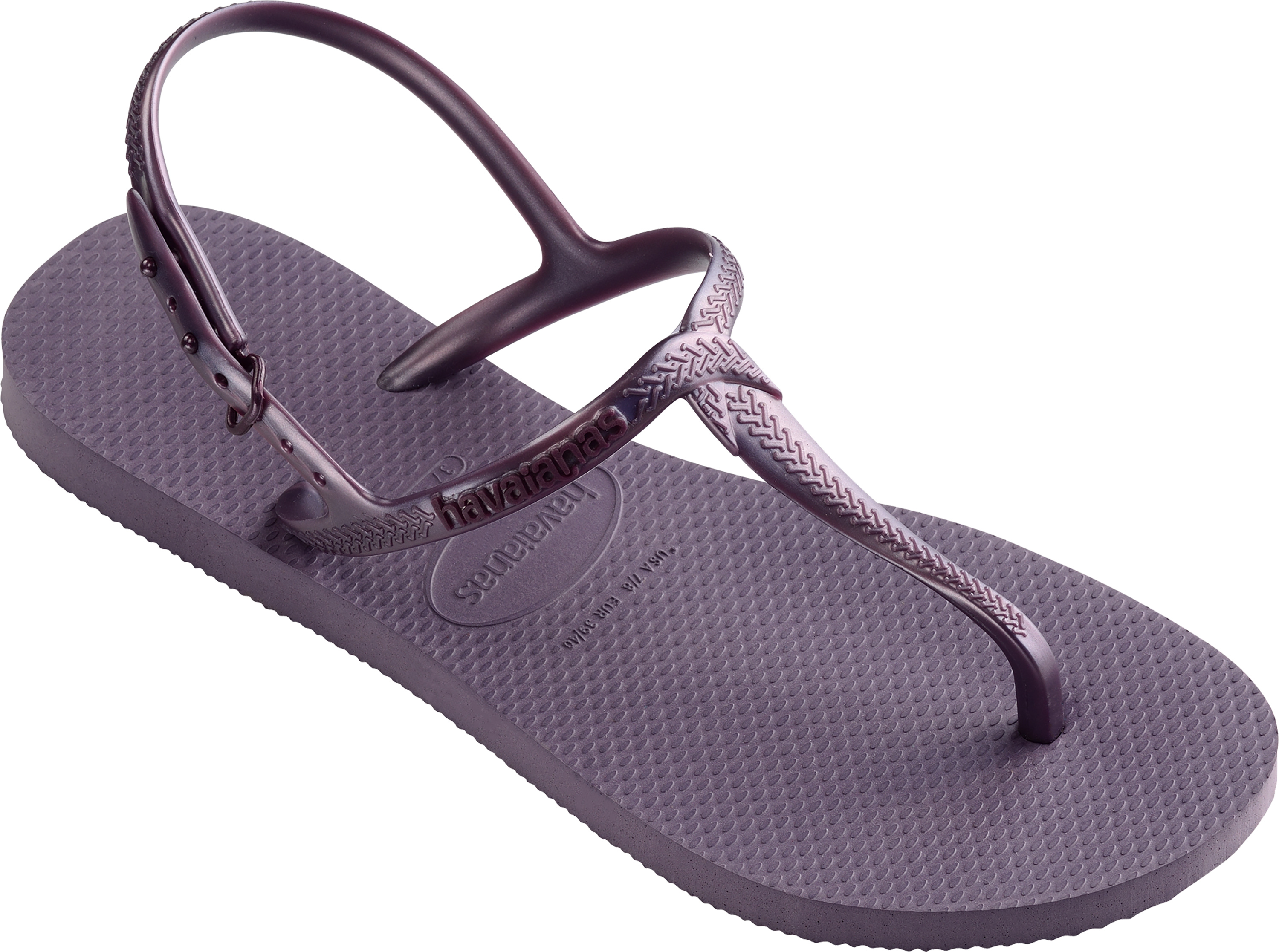 Purple flip clearance flops