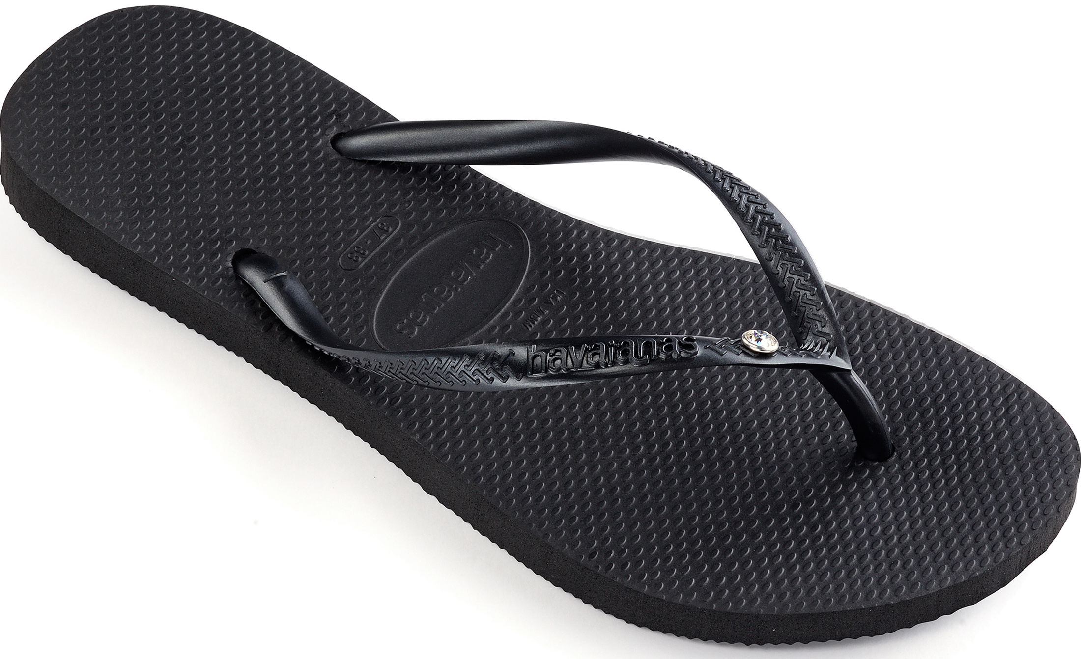 Havaianas slim clearance crystal white