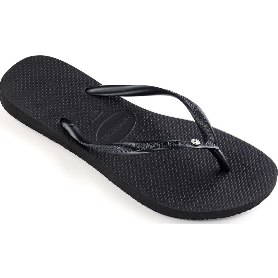 Havaianas slim best sale black uk