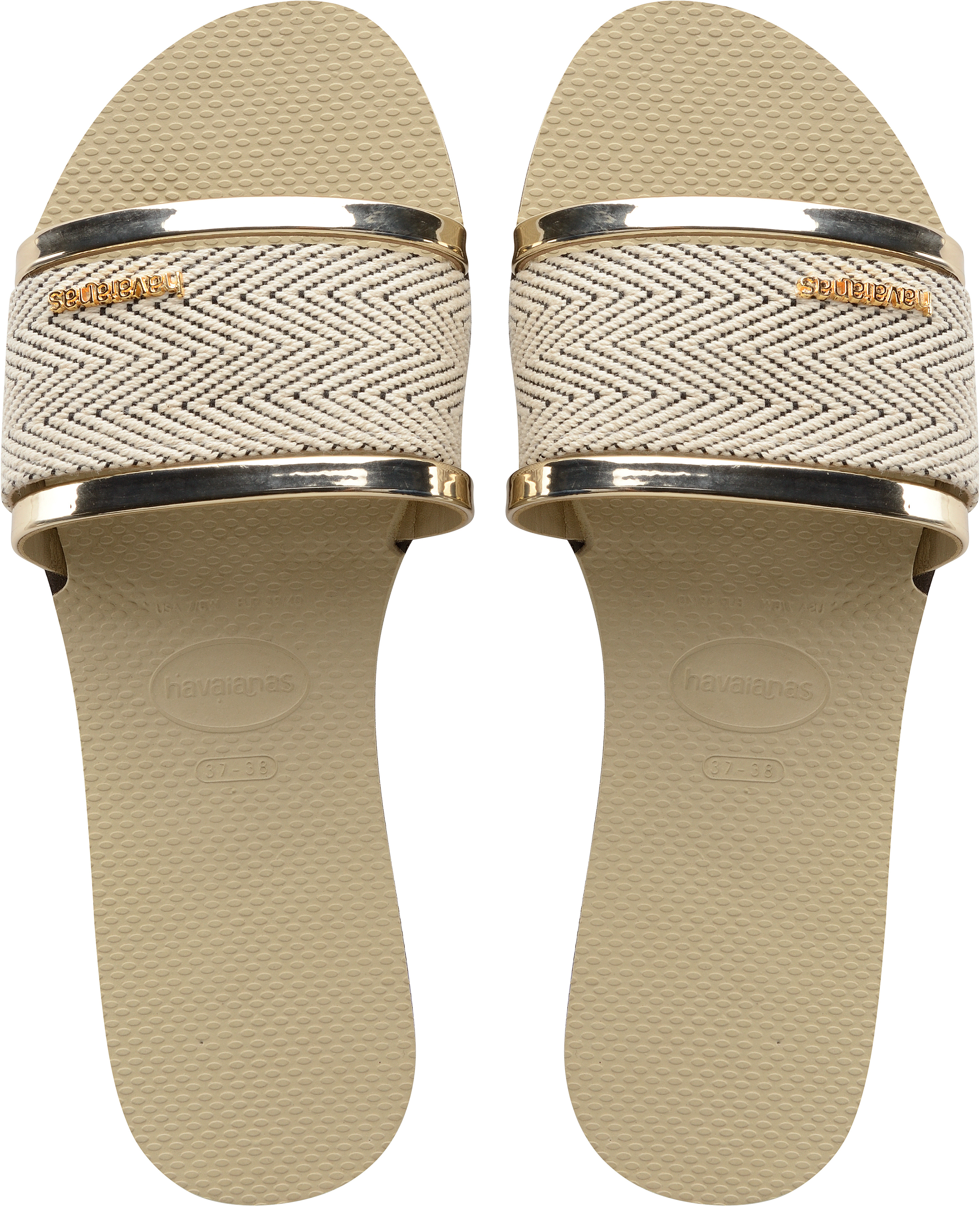 Women's Brown Havaianas Slip On Sandal  UK Stock, Shipped from Cornwall -  FlipFlopShop