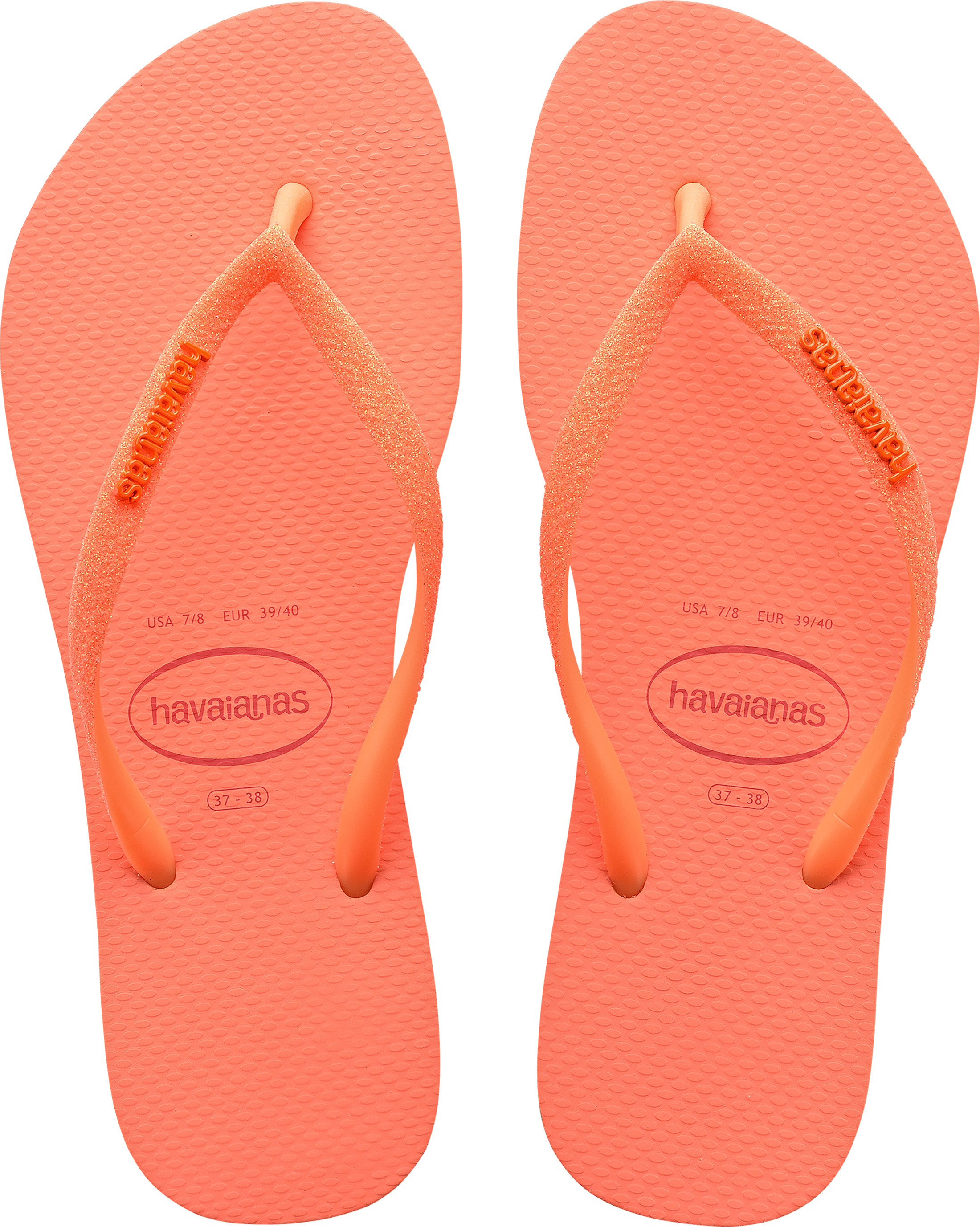 Kids red cheap flip flops