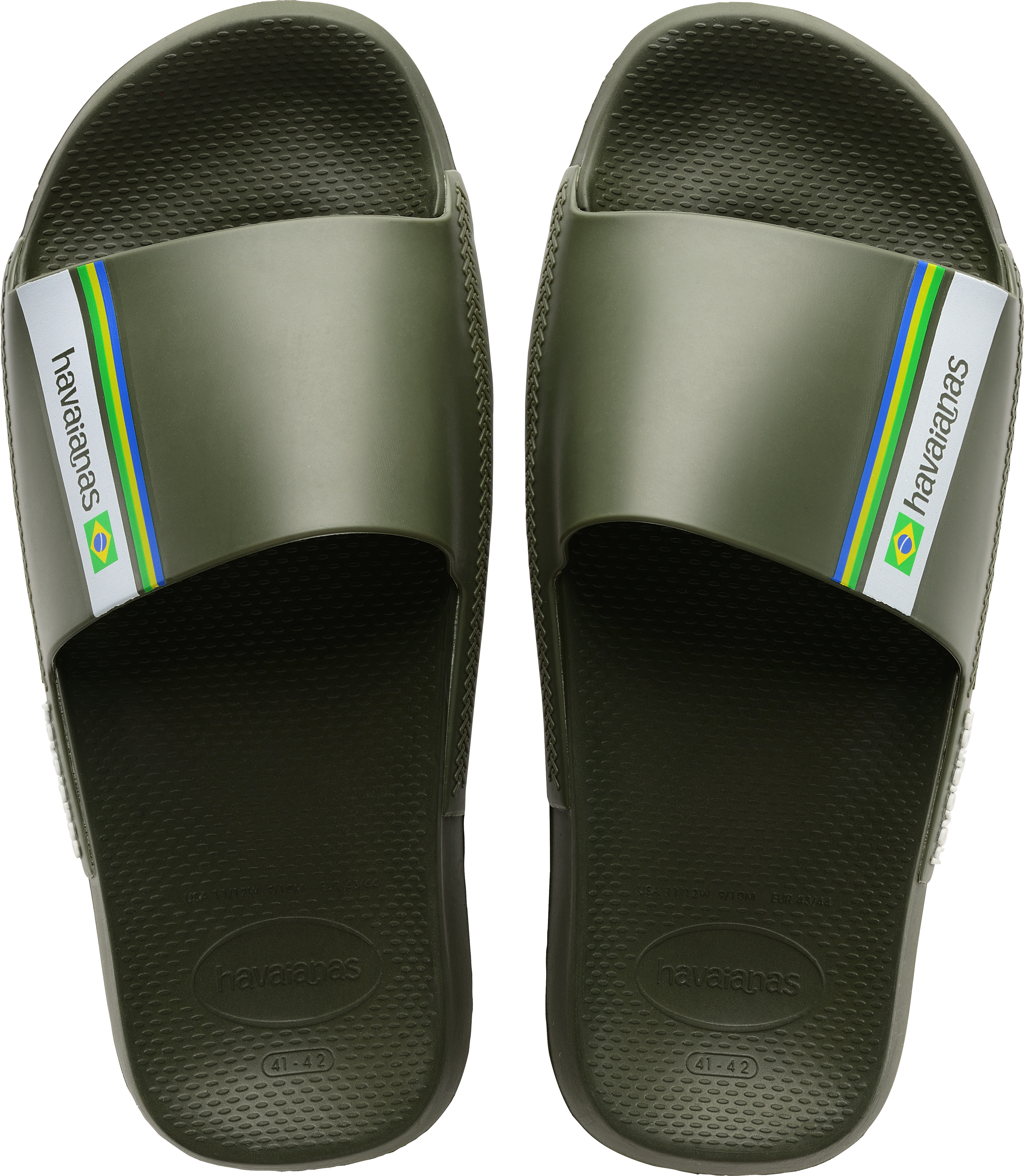 Green flip hot sale flops mens