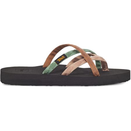 Teva Black Olowahu Sliders