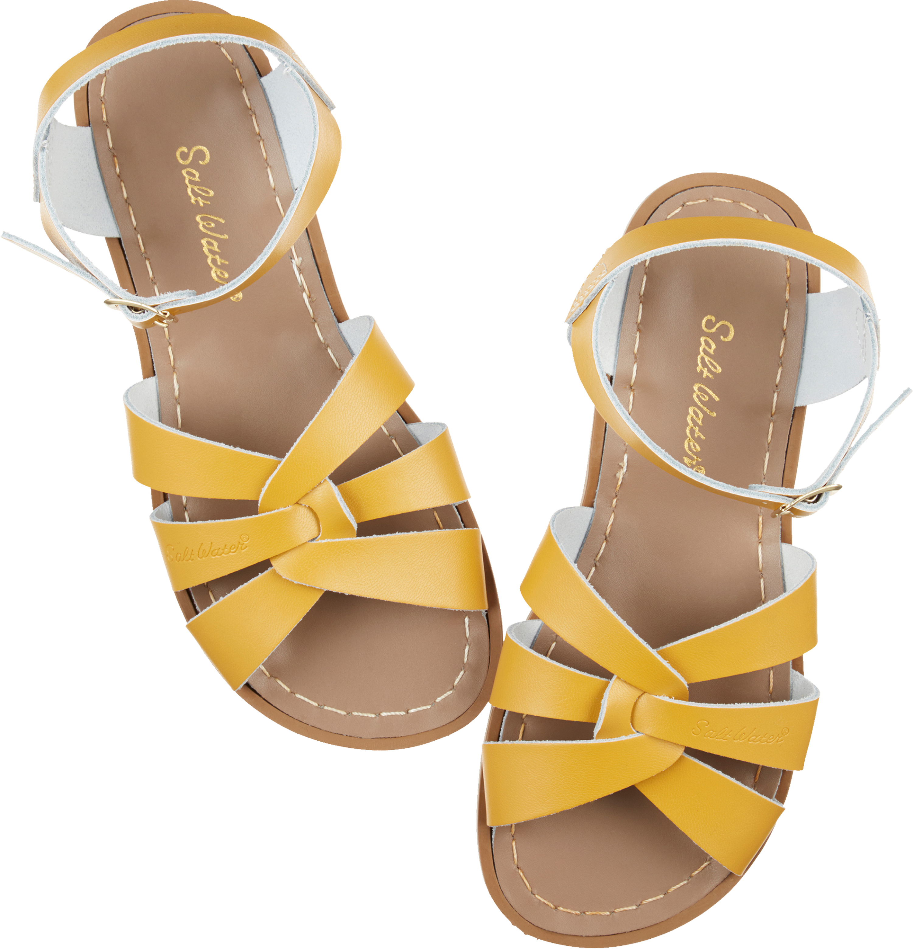 Salt water best sale sandals yellow